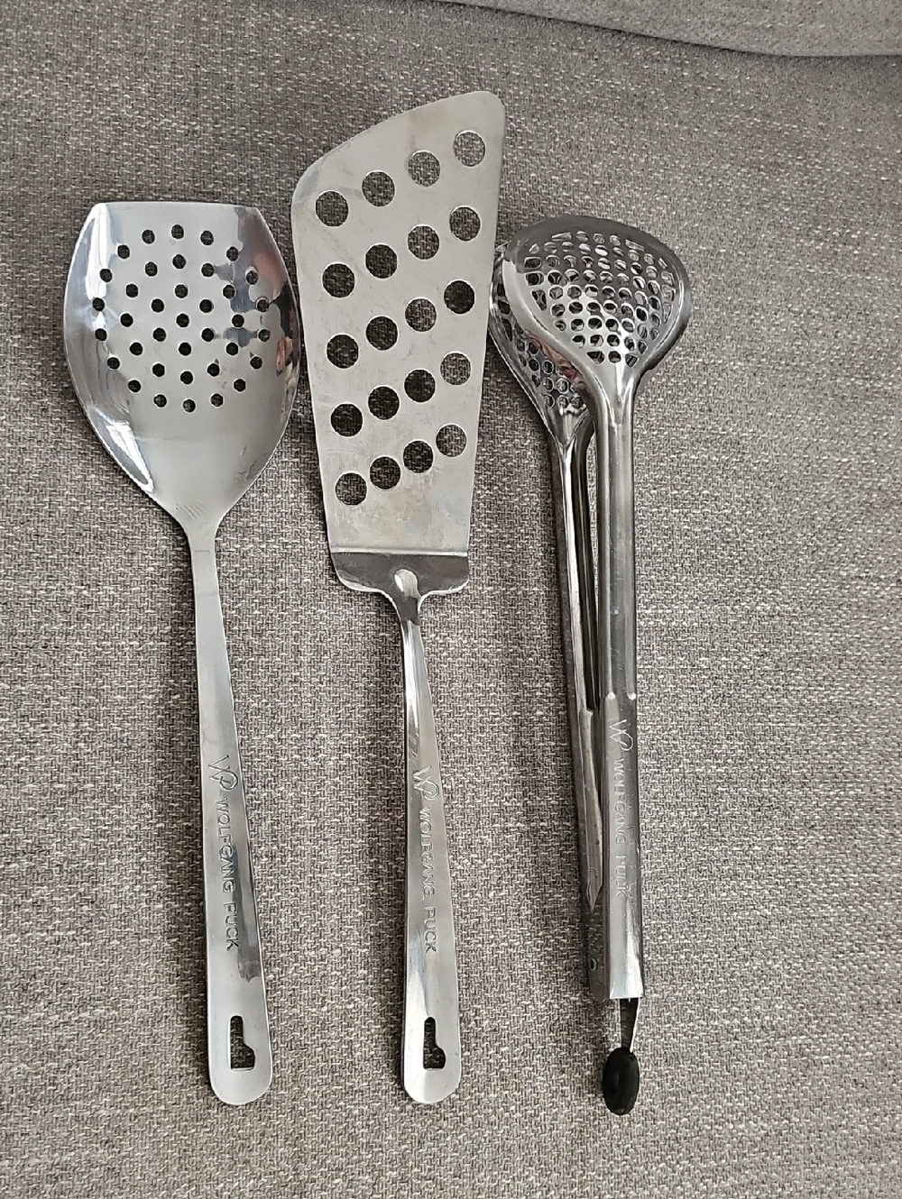 Wolfgang Puck Bistro Elite 3-Piece Stainless Steel Kitchen Tool Set